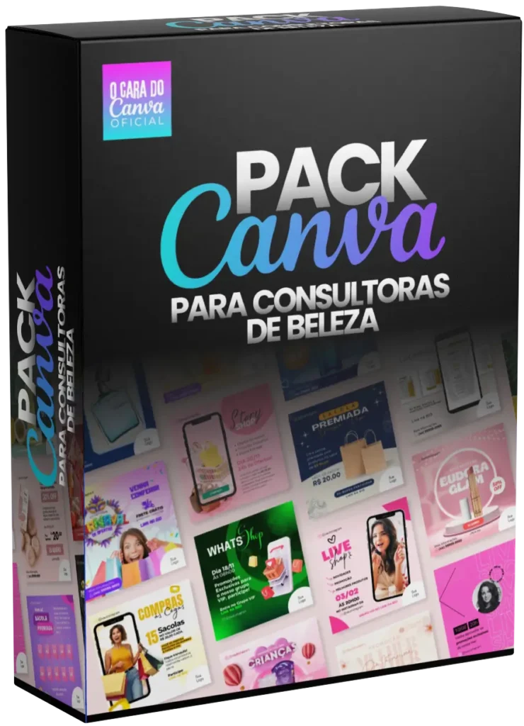 Pack Canva para Consultora de Beleza